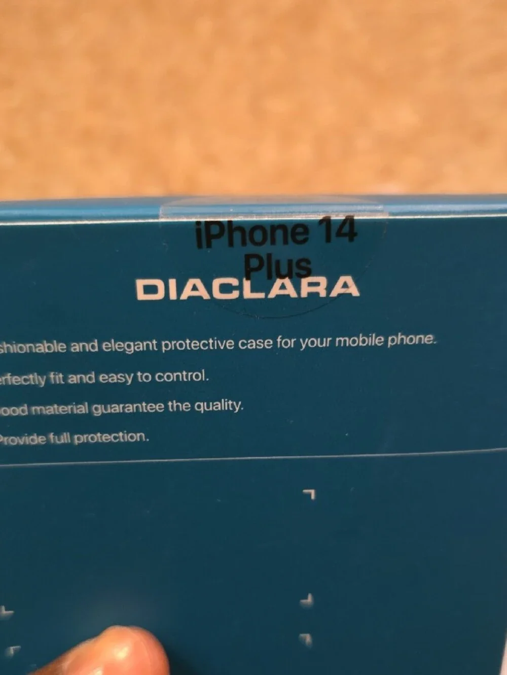 DIACLARA Blue Jewelry Box